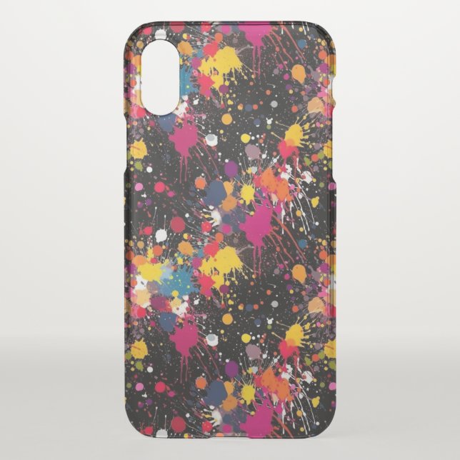 Color Explosion Uncommon iPhone Case (Back)