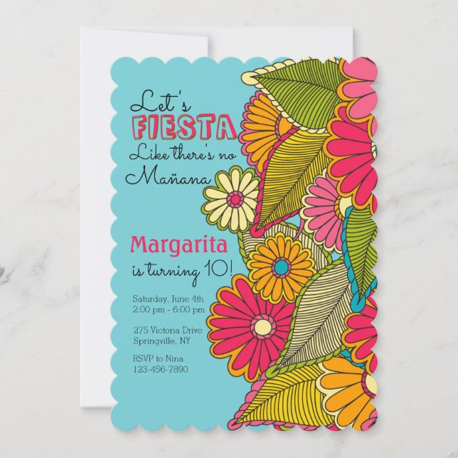 Color Extravaganza Invitation (Front)