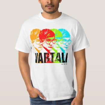 Color Face Graphic T-shirt Dotcom 3a by pixibition at Zazzle