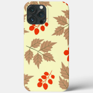 Color fall leaves pattern iPhone 13 pro max case