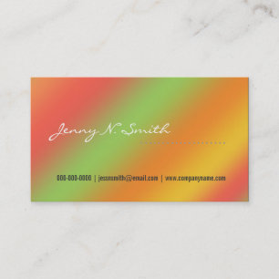 color fantasy elegant profile cards. business card