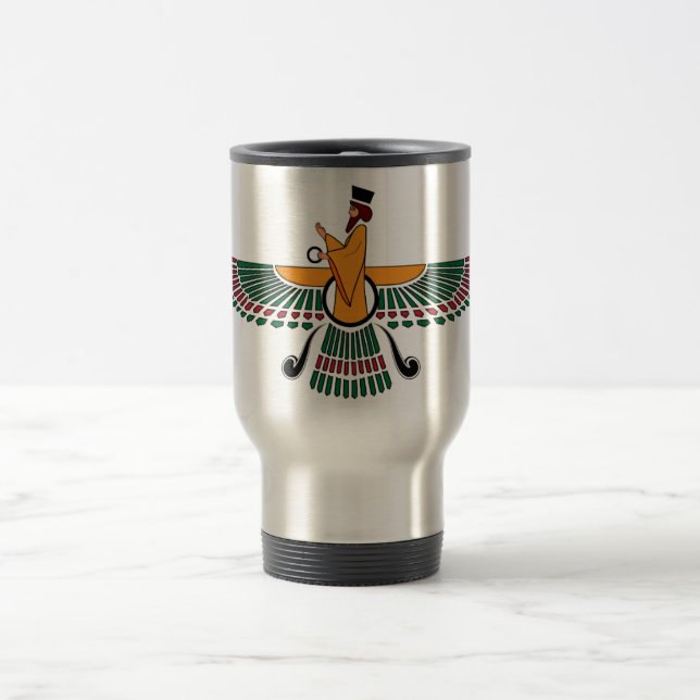 Color Farohar Travel Mug (Center)