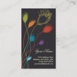 Color Feather Profile Card