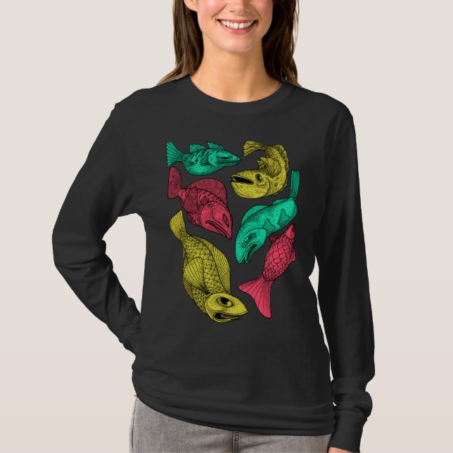 Color Fish T-Shirt (Front)