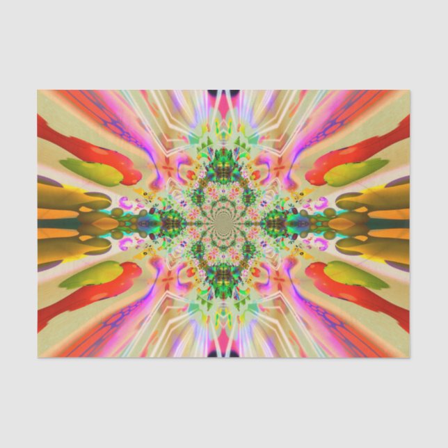 Color Flares Tissue Paper (Front)