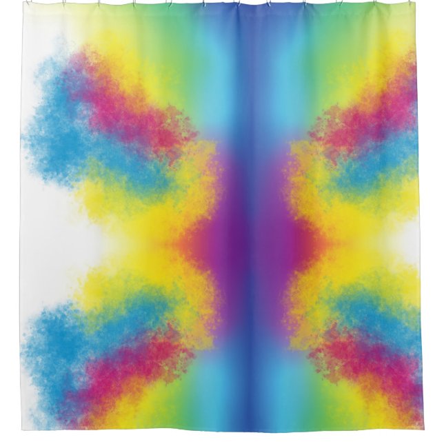 color flash shower curtain (Front)