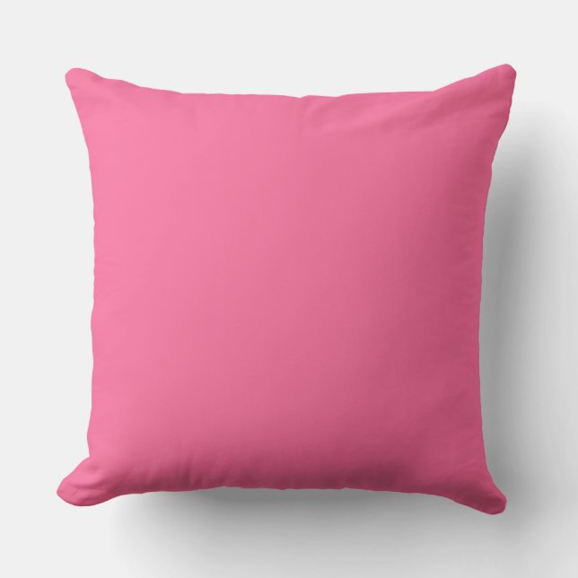 color French pink Throw Pillow (Front)