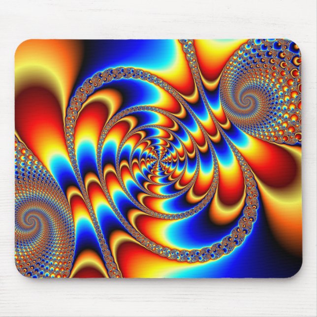 Color Fun - Fractal Mouse Pad (Front)