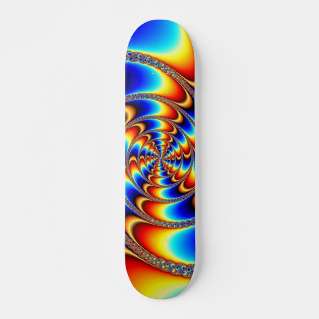 Color Fun - Fractal Skateboard (Front)