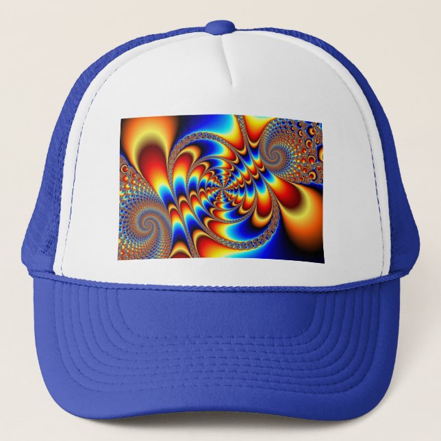 Color Fun - Fractal Trucker Hat (Front)