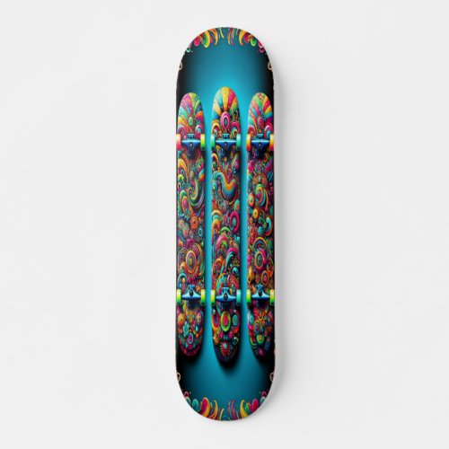 Color Fusion Fantasy Skateboard