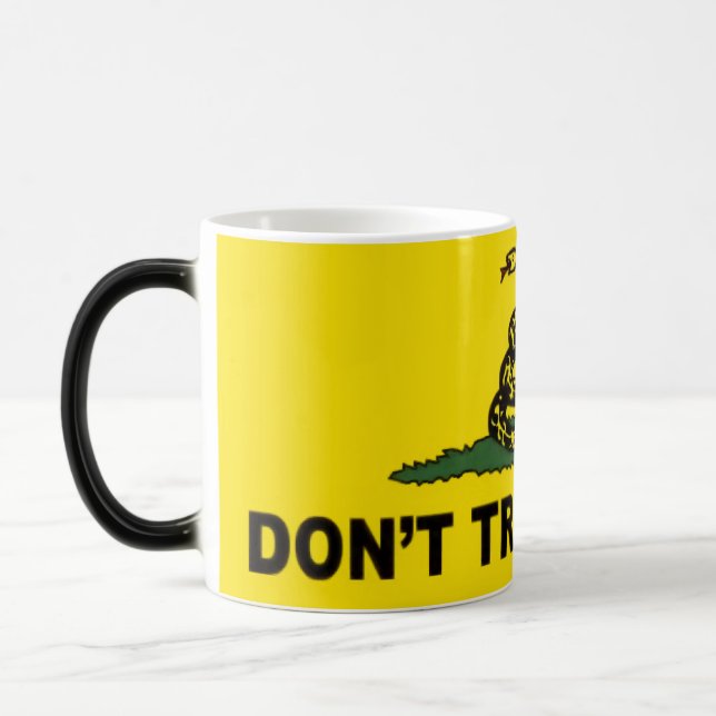 Color Gadsden flag coffee mug (Left)