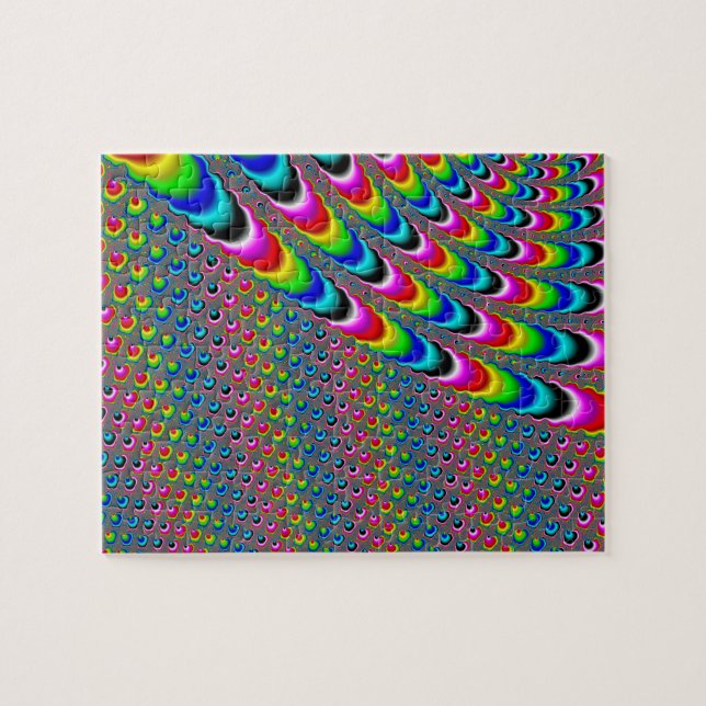 Color Game - Fractal Art Jigsaw Puzzle (Horizontal)