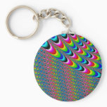 Color Game - Fractal Art Keychain