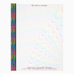 Color Game - Fractal Art Letterhead