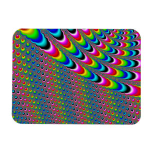 Color Game - Fractal Art Magnet