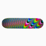 Color Game - Fractal Art Skateboard Deck