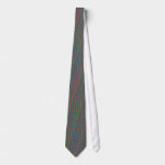 Color Game - Fractal Art Tie