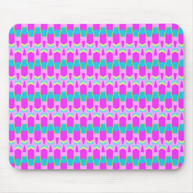 Color Geometric Pattern 03 Mouse Pad (Front)