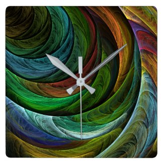 Color Glory Abstract Art Square