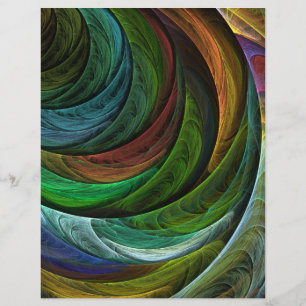 Color Glory Modern Abstract Art Pattern Elegant