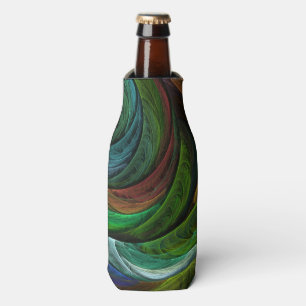 Color Glory Modern Abstract Art Pattern Elegant Bottle Cooler