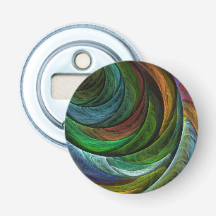 Color Glory Modern Abstract Art Pattern Elegant Bottle Opener