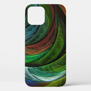 Color Glory Modern Abstract Art Pattern Elegant iPhone 12 Case