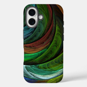 Color Glory Modern Abstract Art Pattern Elegant iPhone 16 Case