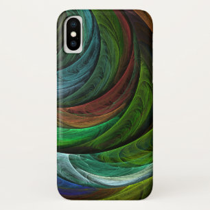 Color Glory Modern Abstract Art Pattern Elegant iPhone X Case