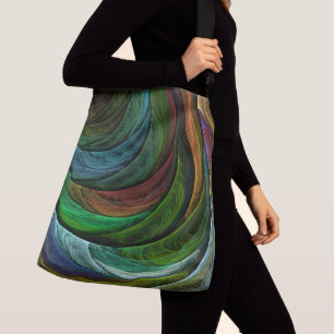 Color Glory Modern Abstract Art Pattern Elegant Crossbody Bag