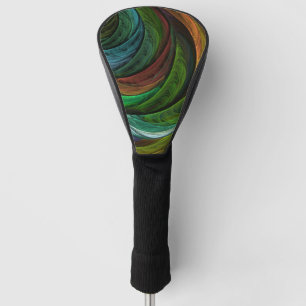 Color Glory Modern Abstract Art Pattern Elegant Golf Head Cover