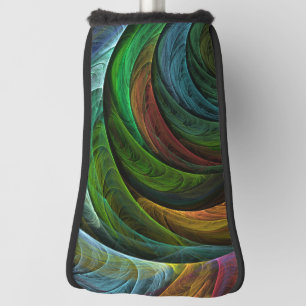 Color Glory Modern Abstract Art Pattern Elegant Golf Head Cover