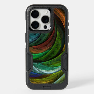 Color Glory Modern Abstract Art Pattern Elegant iPhone 15 Pro Case