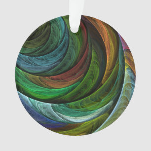 Color Glory Modern Abstract Art Pattern Elegant Ornament
