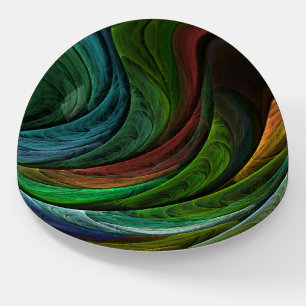 Color Glory Modern Abstract Art Pattern Elegant Paperweight