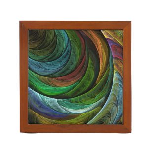 Color Glory Modern Abstract Art Pattern Elegant Pencil Holder