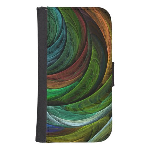 Color Glory Modern Abstract Art Pattern Elegant Phone Wallet