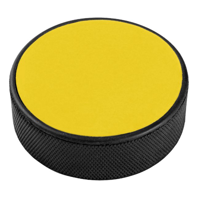 color gold hockey puck (3/4)