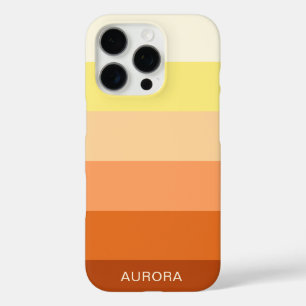 Color Gradient Back to School - Custom Name  iPhone 16 Pro Case