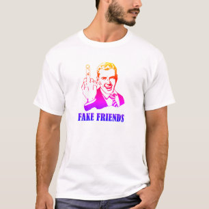 Color Gradient Fake Friends T-Shirt
