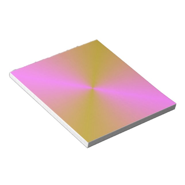 color gradient  notepad (Angled)