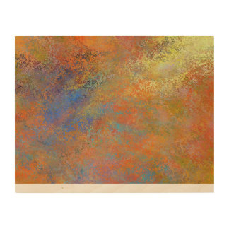 Color gradient | Zazzle_Growshop. Wood Wall Art