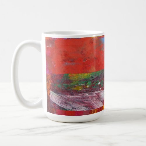 Color Grid multi colored abstract Coffee Mug