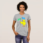 Color Guard Chick T-Shirt (Front Full)