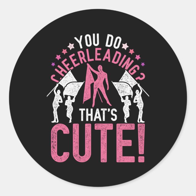 Color Guard Colorguard Classic Round Sticker (Front)