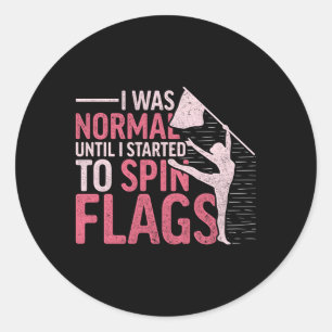 Color Guard Colorguard Classic Round Sticker