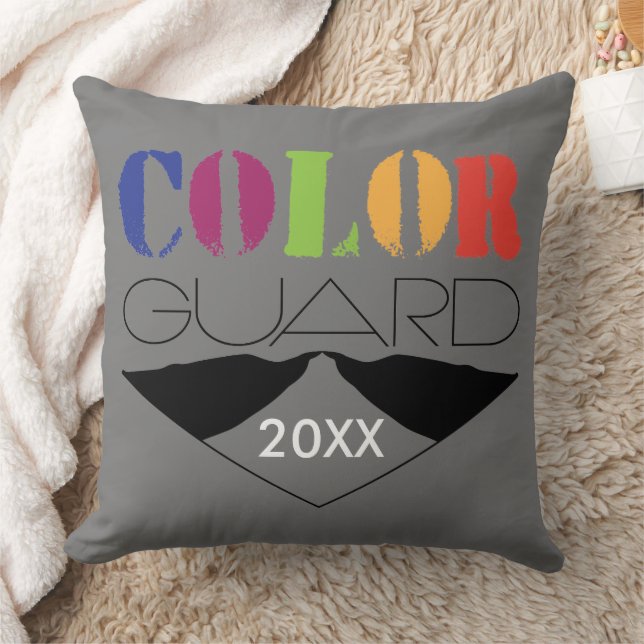 Color Guard Customizable Throw Pillow (Blanket)