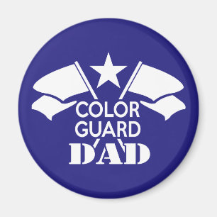 Color Guard Dad Magnet