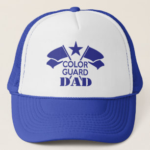 Color Guard Dad Trucker Hat